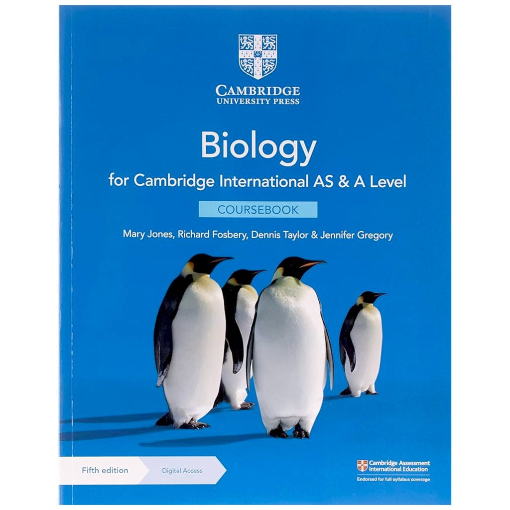 Cambridge International AS & A Level Biology Coursebook 5th Ed (9781108859028)