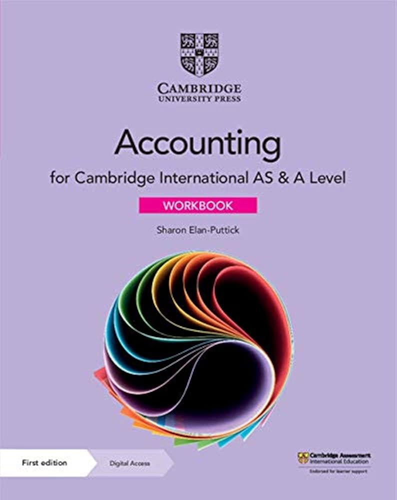 Cambridge International AS & A Level Accounting Workbook (9781108828710)