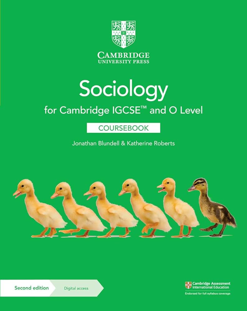 Cambridge IGCSE and O Level Sociology Coursebook 2nd Ed (9781009282963)
