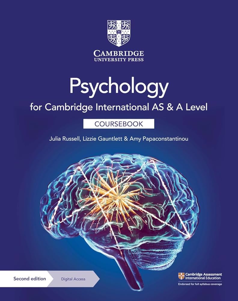 Cambridge International AS & A Level Psychology Coursebook 2nd Ed (9781009152488)