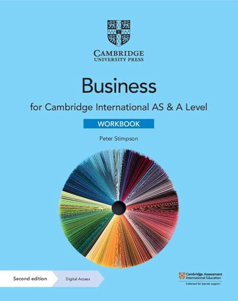 Cambridge AS & A Level Business Workbook 2nd Ed (9781108926003)