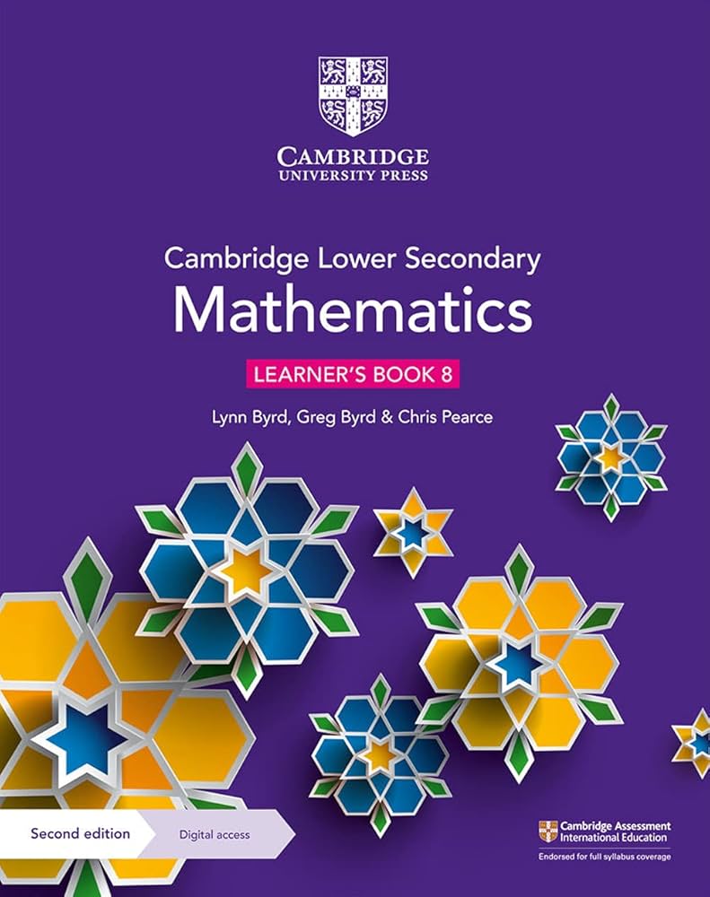 Cambridge Lower Secondary Mathematics Learner's Book 8 (9781108771528)