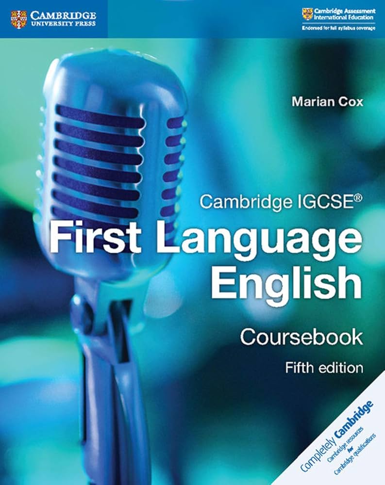 Cambridge IGCSE First Language English Coursebook 5th Ed (9781108438889)