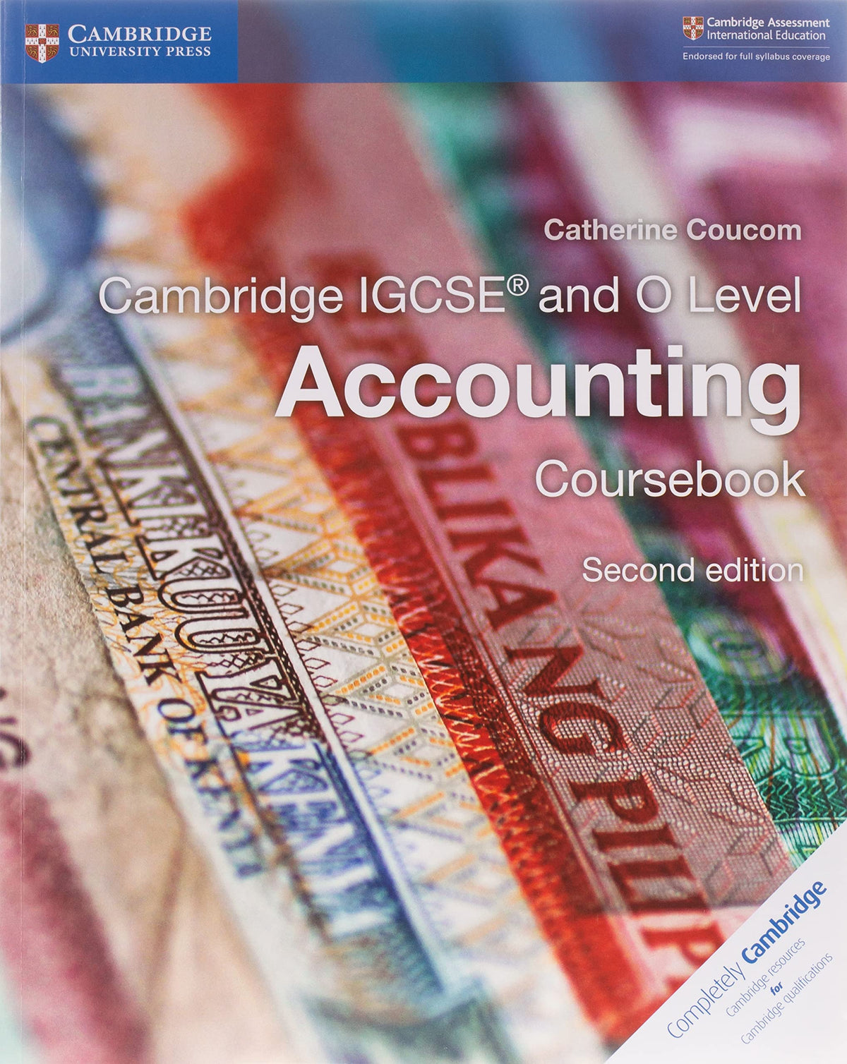 Cambridge IGCSE and O Level Accounting Coursebook 2nd Ed (9781316502778)
