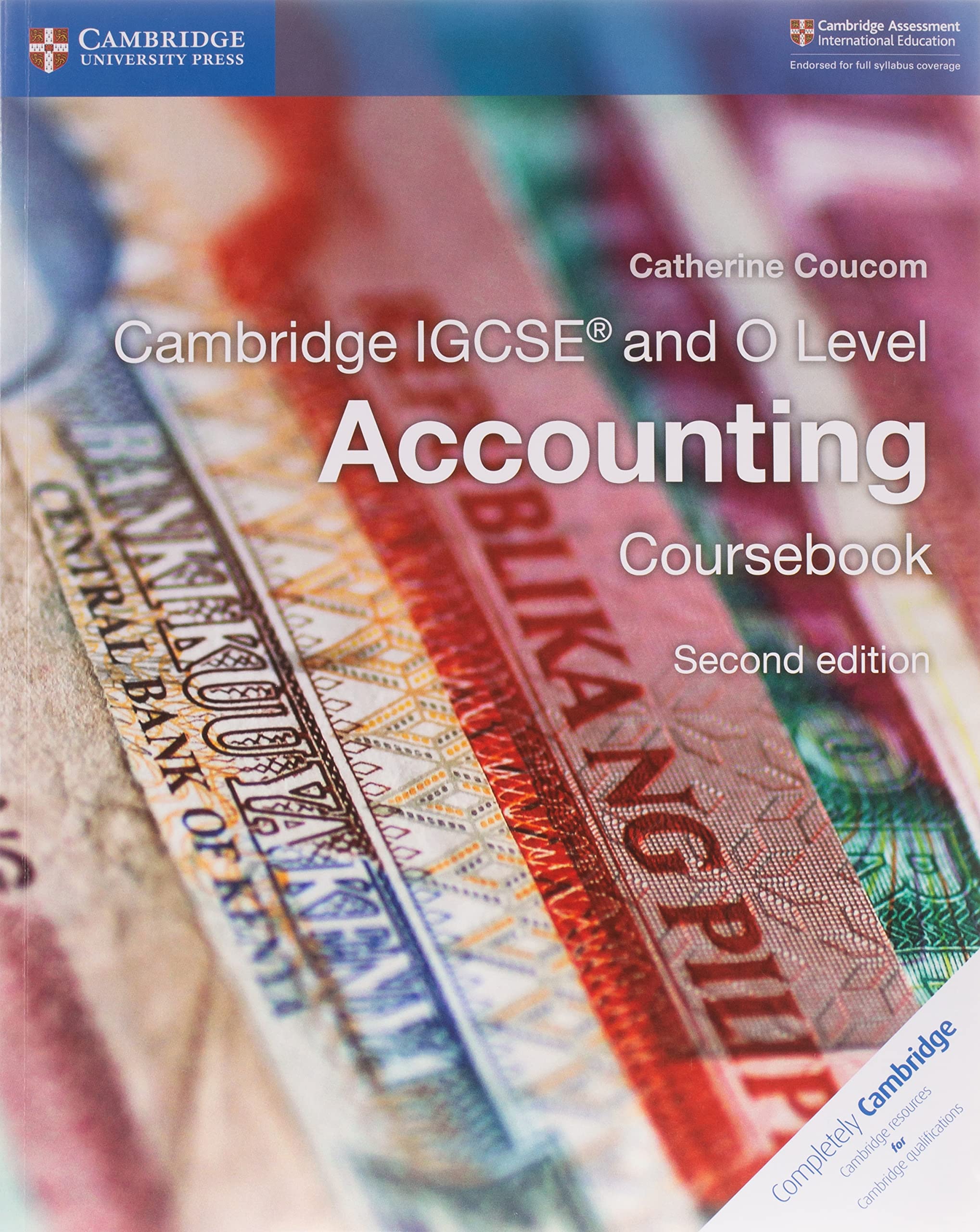 Cambridge IGCSE and O Level Accounting Coursebook 2nd Ed (9781316502778)