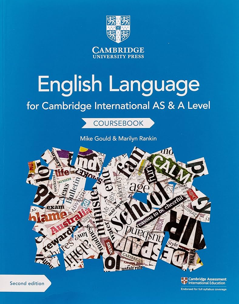 Cambridge International AS and A Level English Language Coursebook (9781108455824)