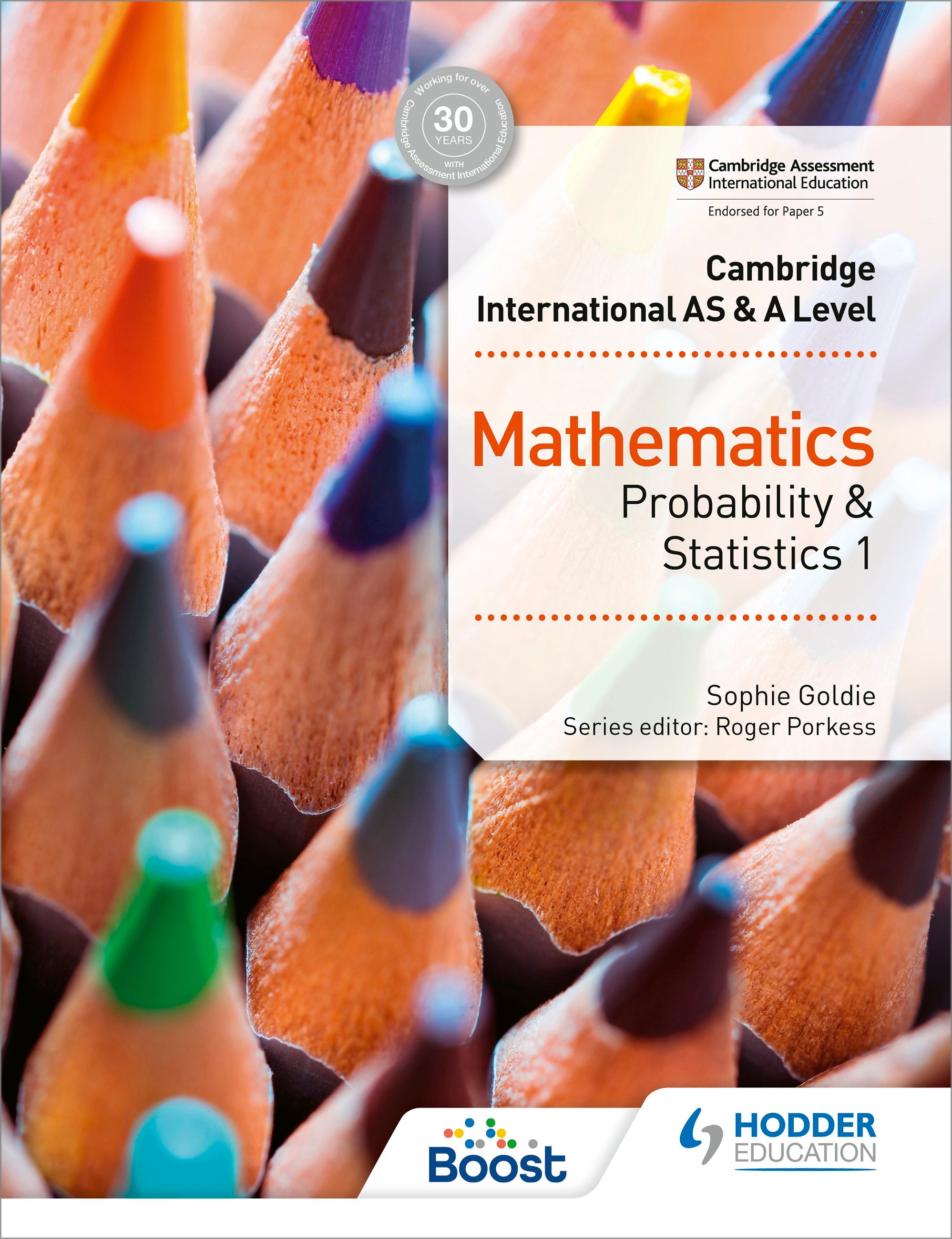 Hodder Cambridge AS & A Level Math Probability & Statistics 1 (9781510421752)