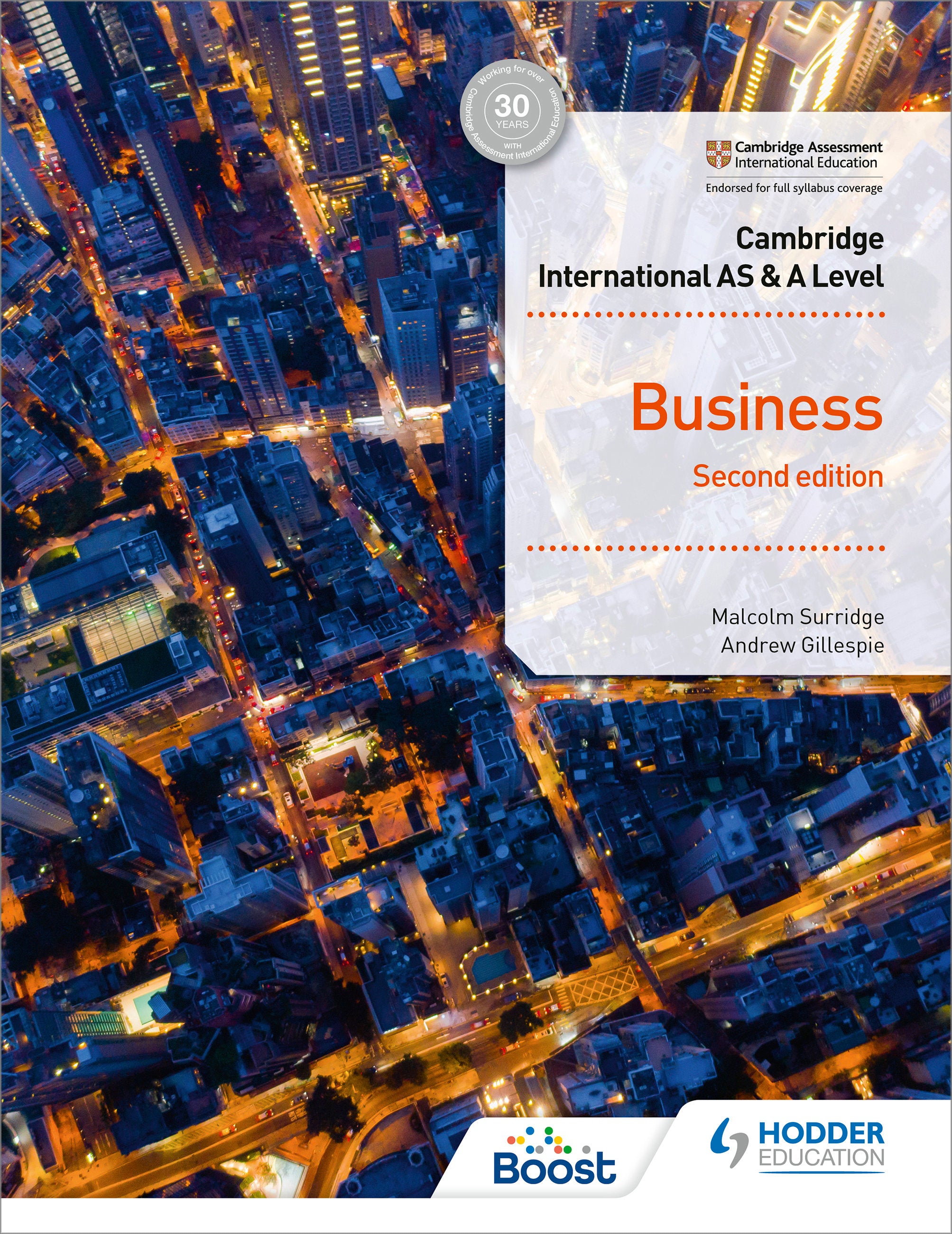 Hodder Cambridge International AS & A Level Business 2nd Ed (9781398308114)