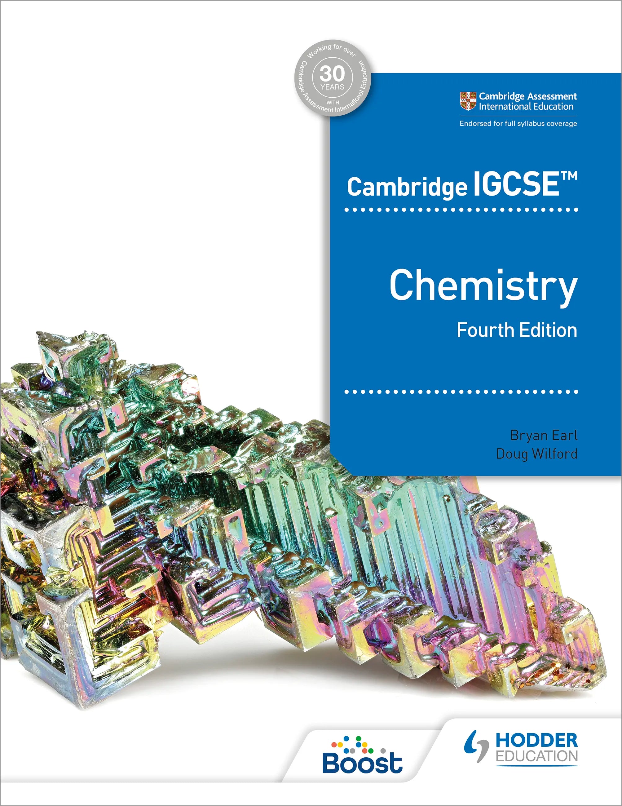 Hodder Cambridge IGCSE Chemistry 4th Ed (9781398310506)
