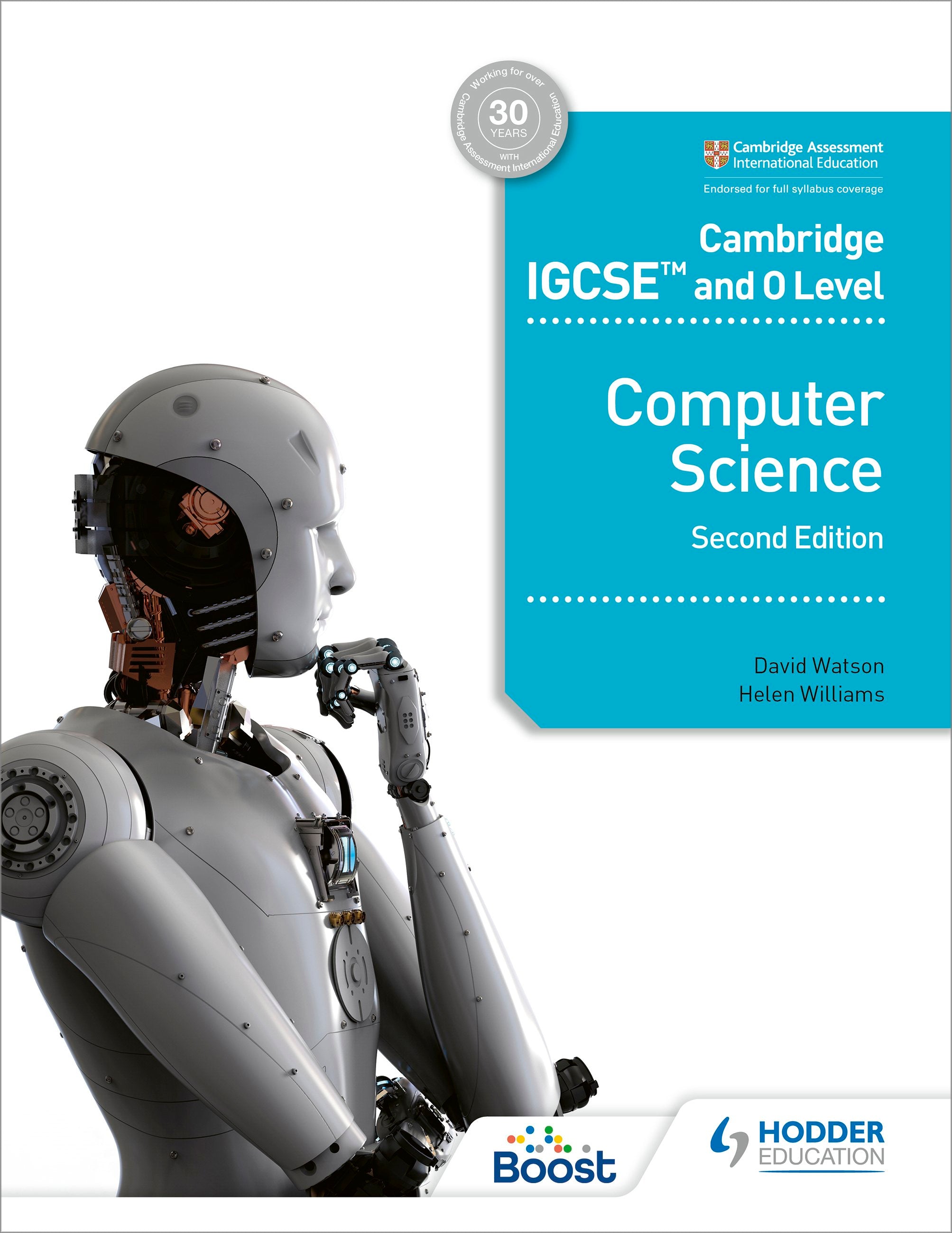 Hodder Cambridge IGCSE & O Level Computer Science 2nd Ed (9781398318281)