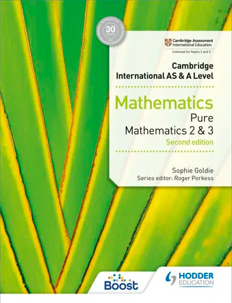Hodder Cambridge AS & A Level Pure Mathematics 2 & 3 2nd Ed (9781510421738)