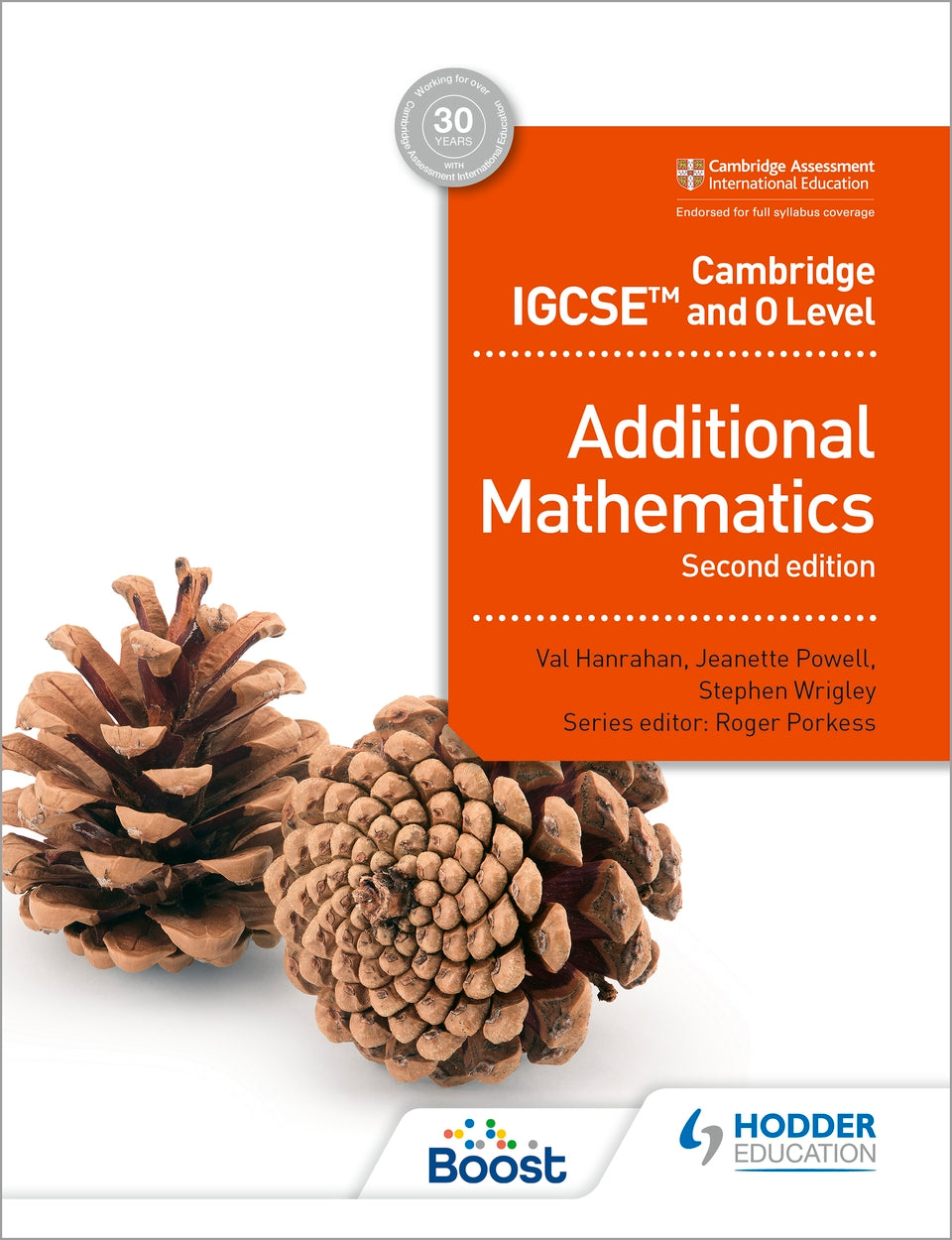 Hodder Cambridge IGCSE & O Level Additional Mathematics 2nd Ed (9781398373952)