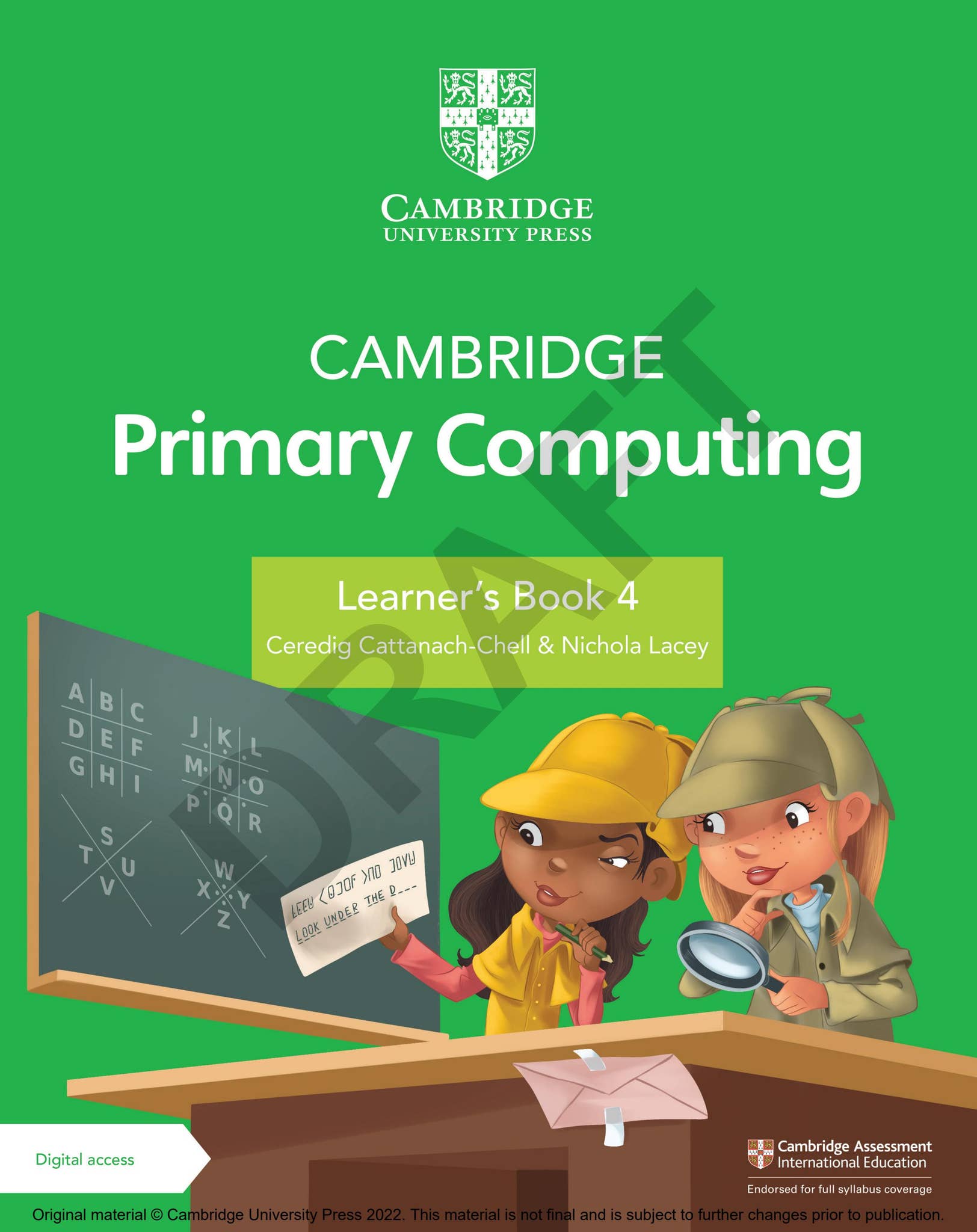 Cambridge Primary Computing Learner's Book 4 (9781009309257)
