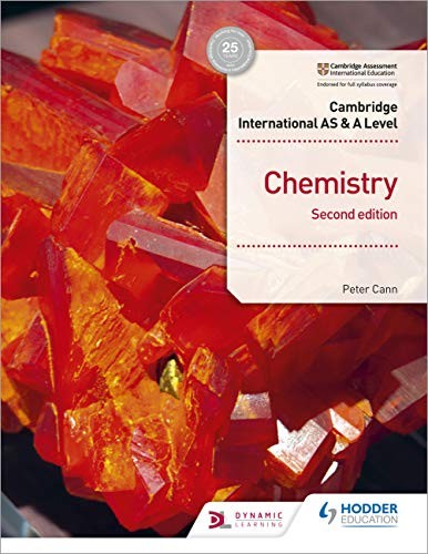 Hodder Cambridge International AS and A Level Chemistry Students Book 2nd Ed