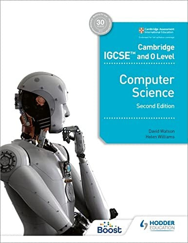 Hodder Cambridge IGCSE and O Level Computer Science Algorithms Programming and Logic Workbook