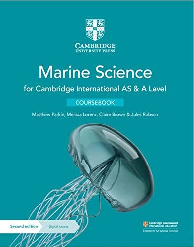 Cambridge AS and A Level Marine Science Coursebook