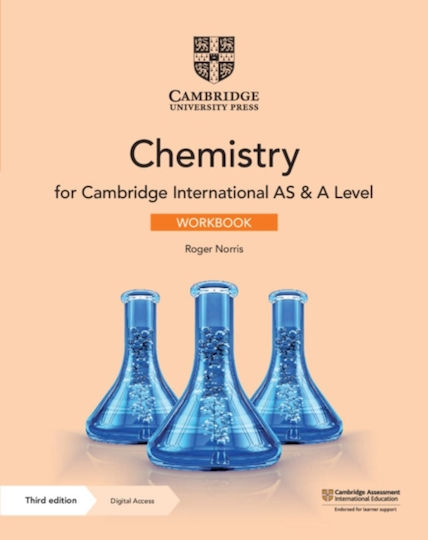 Cambridge International AS & A Level Chemistry Workbook 3rd Ed (9781108859059)